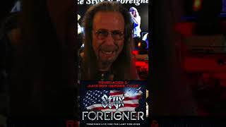 Foreigner &amp; Styx Tour Together for the Last Time Ever! #foreigner #styx