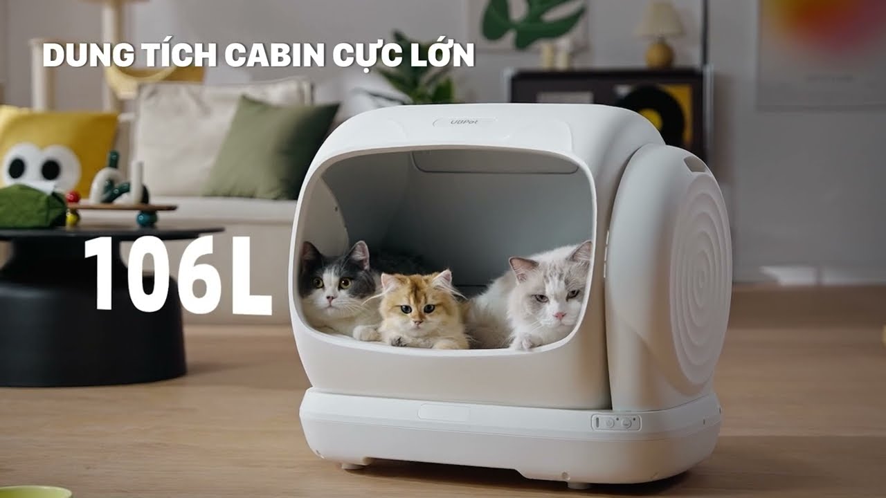 Máy dọn vệ sinh mèo UbPet C41