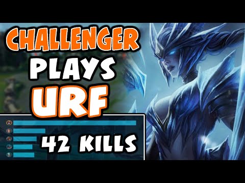 What happens when a CHALLENGER plays URF | 42 Kills | 100k+ Damage - League of Legends
