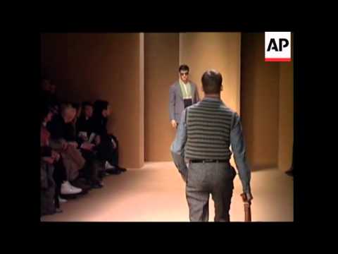 The Missoni family is on hand at the men's collection autumn/winter 2008