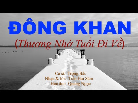 Thương nhớ tuổi đi về Sheet - Trọng Bắc