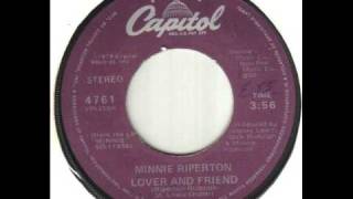 Minnie Riperton Lover And Friend
