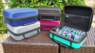 Flipo® Battery Storage Case (Raspberry/Small)