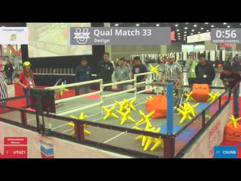 2017 VEXU Design Q33 - UTGZ1 vs CSUNB - 60 to 10