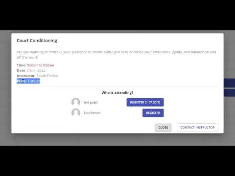 RedeemingCredits ClassSignup PL 2022