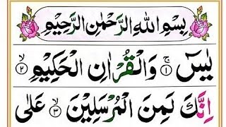 Download lagu 036 Surah Yaseen Full [Surah Yasin Recitation with HD Arabic Text] Surah Yaseen Pani Patti Voice mp3