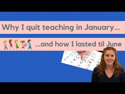 Why I Quit Teaching - North Carolina teacher vlog thumbnail