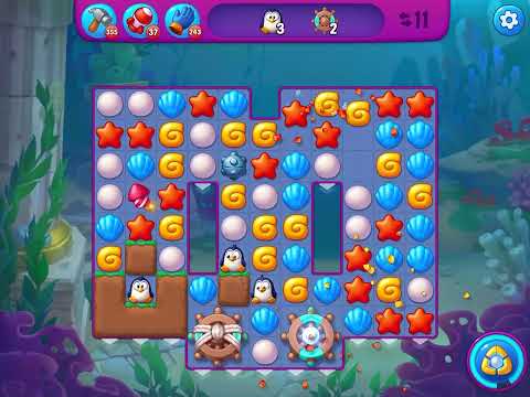 Fishdom Very Hard level 5649 no boosters フィッシュダム ベリーハード [Friend's]