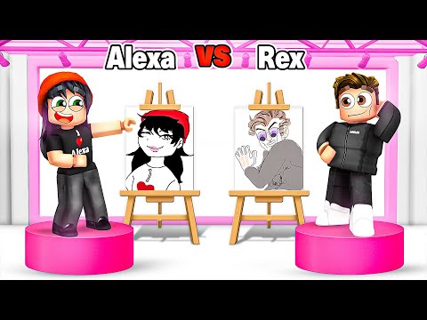 ROBLOX DRAW ME WITH ALEXA! (COMPETITION)