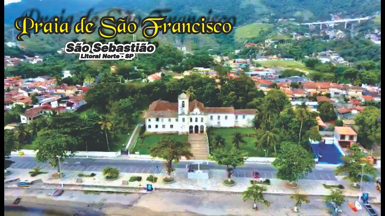 Praia de São Francisco - São Sebastião - Litoral Norte - Drone Fxc