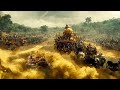 Mahabharat Kurukshetra AI Images Krishna Flute Music Hare Krishna