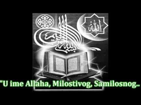 Učenje Kur'ana Veličanstvenog(Sura Rahman 1.-4.) -šejh Abdulbasit Abdussamed r.a.