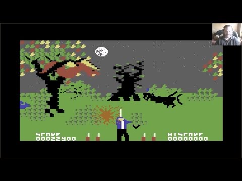Lukozer Retro Game Review 323 - Forbidden Forest - Commodore 64