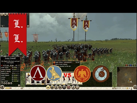 Rome II Total War - Online gameplay - 2vs2 Sparta, Egypt vs Getae, Rome (#26)