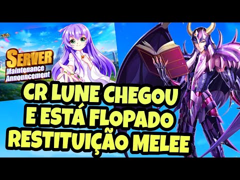 Anunciado Global CR Lune. Restituição PvP Melee. Enquete. Notas de Atualização Saint Seiya Awakening