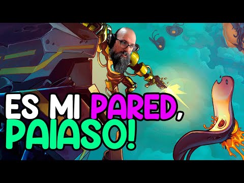 Wall World. Royendo el yeso de la pared.