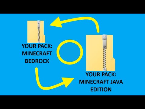 How To PORT A Minecraft Bedrock Texture Pack To Java Edition ¦ 1.20 (Tutorial)