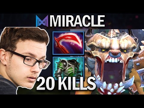 NIGMA.MIRACLE LIFESTEALER WITH IMBA 20 KILLS - DOTA 2 7.24 GAMEPLAY
