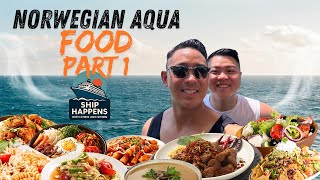 Eating Our Way Through Norwegian Aqua | Part 1: Specialty Dining Tour