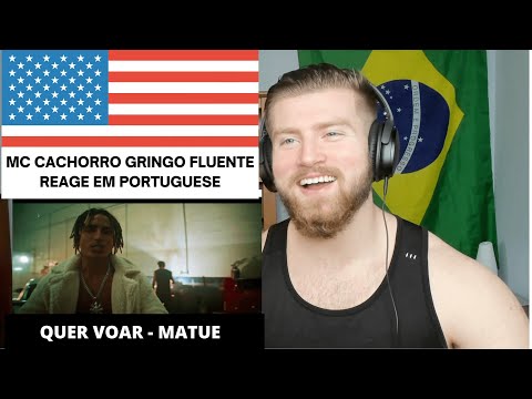 Matuê - Quer Voar - Gringo React 🇺🇸 | MC Cachorro React Quer Voar Matuê