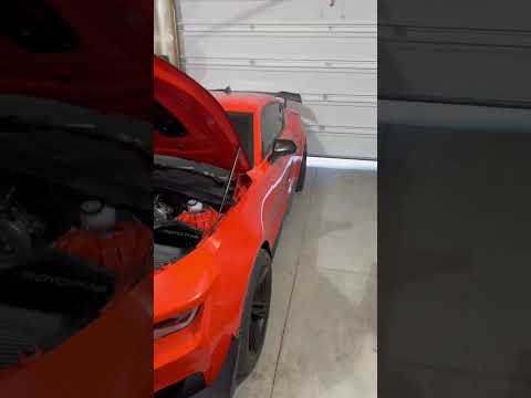 Cold start American Racing Headers on Camaro ZL1 1LE