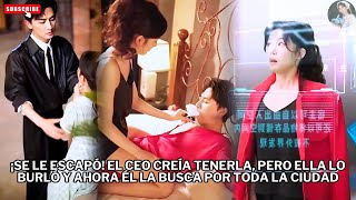 ¡Se le escapó! El CEO creía tenerla, pero ella lo burló y ahora él la busca por toda la ciudad #el