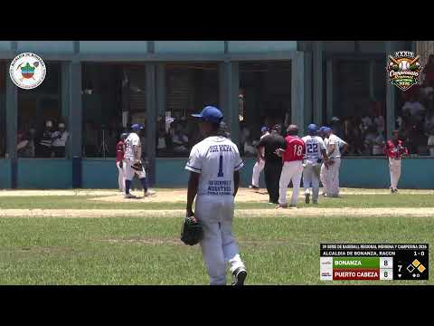 BONANZA VS PUERTO CABEZA TERCER LUGAR XXXIX SERIE BASEBALL REGIONAL INDIGENA Y CAMPESINA 2026
