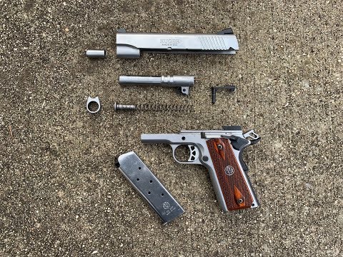YouTube video about: How to clean ruger sr1911?