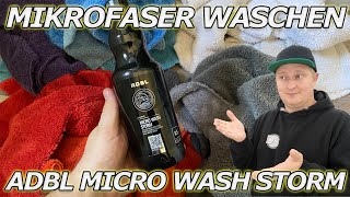 MIKROFASERTÜCHER RICHTIG WASCHEN! ADBL MICRO WASH STORM - MEIN LANGZEIT FAZIT UND VIELE TIPPS!