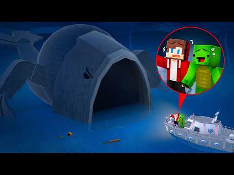 Sea Eater vs Security Boat - Maizen Minecraft Animation