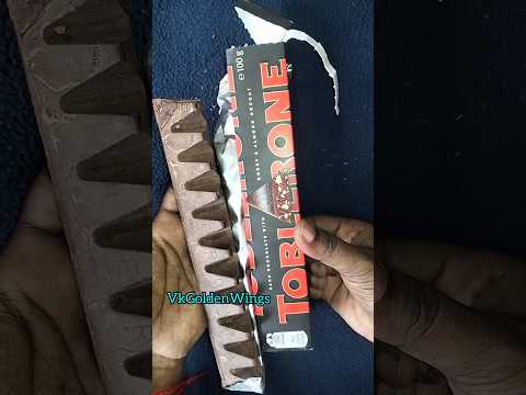Toblerone Chocolate unboxing #toblerone #chocolate #unboxing #vkgoldenwings #shortvideo #reels