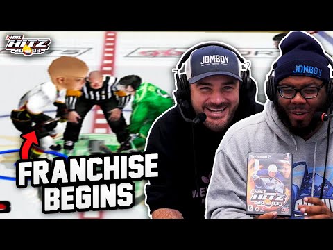 Starting a Franchise on BEST Hockey Game Ever (NHL Hitz 2003)