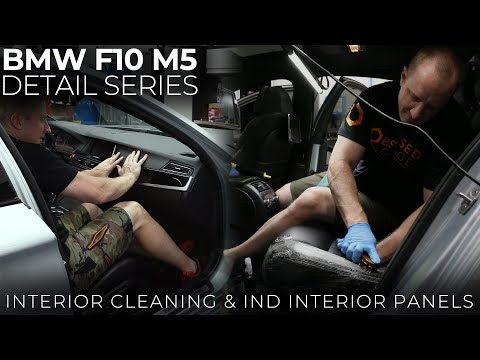 F10 M5 Detail Series: E15 - Leather Cleaning & IND Interior Panels