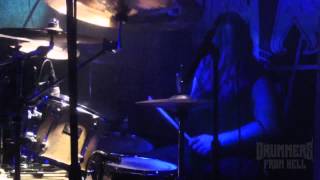 CHRIST AGONY@Mephistospell Live at Bielsko-Poland (Drum Cam)