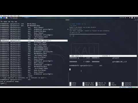 Protostar stack 6 - obtain root with re2libc exploit