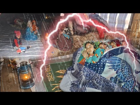 🌧️ Nomadic life under deadly rains, a single mother's struggle with terrible floods and storms ⛈️