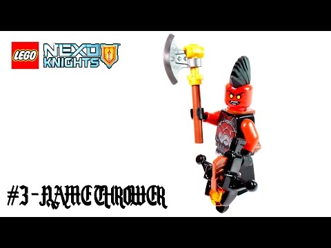 LEGO® Nexo Knights™ Magazine Building Timelapse #3 - Lava Fighter