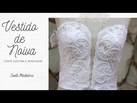 MOULAGE TUTORIAL DIY BRIDE DRESS WENDDING HAUTECOUTURE COSTURA FÁCIL