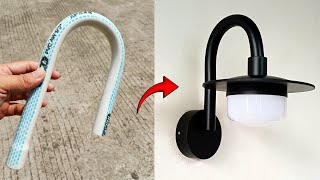 Download lagu Cara Membuat Lampu Hiasan Dinding Modern dari Pipa PVC mp3