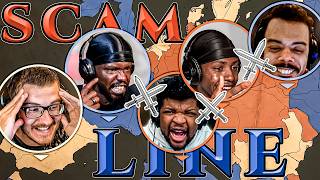 Scam Line Full Lobby Became ALL OUT WAR!!