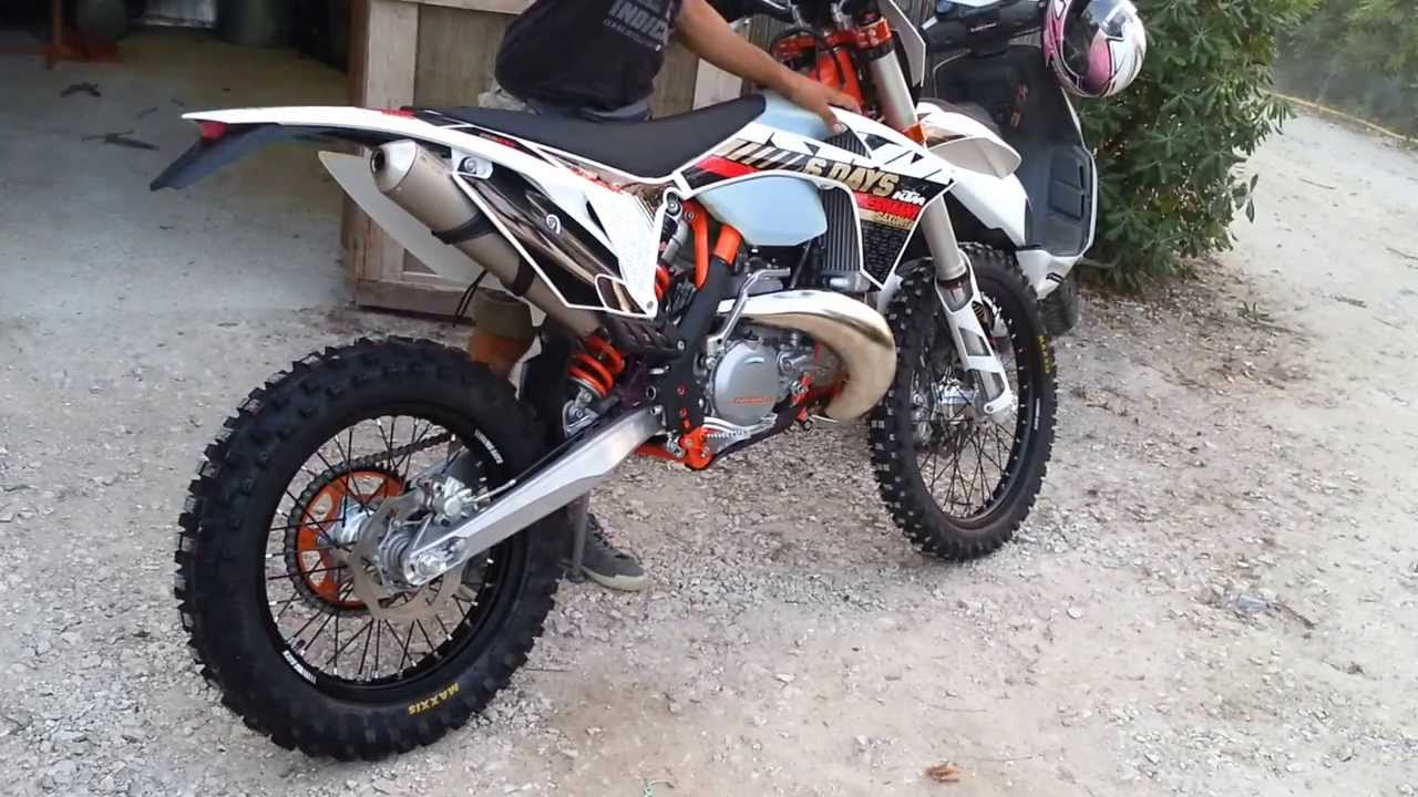 Ktm 250 2t exc six days 2013