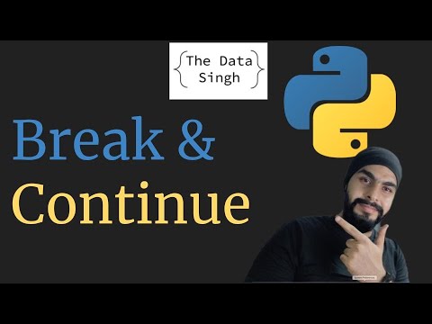 15 Break Continue Statements In Python Python Tutorials Hindi