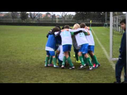 Verbroedering Zwijndrecht: ‘Onze U11 spelertjes in actie tegen City Pirates en met 8-0 gewonnen.