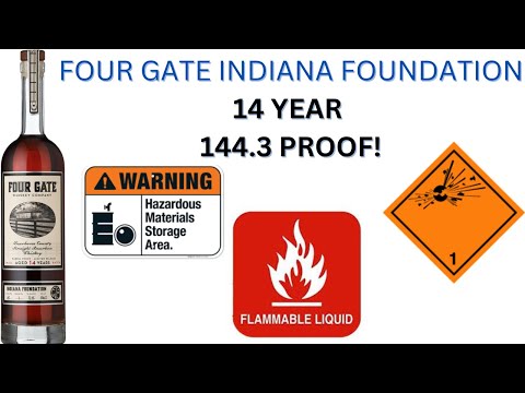 Four Gate Indiana Foundation 14 year-old Bourbon: #386