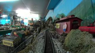 preview picture of video 'Al Fraser Private Model Railroad'
