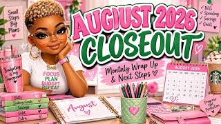 💸 Bills Paid, Goals Funded! | August 2026 Budget Closeout