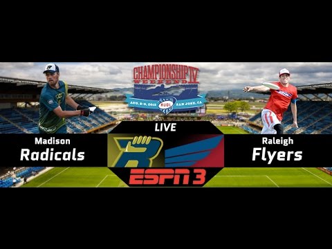 AUDL Championship Weekend IV | Semis 1 | Raleigh Flyers vs. Madison Radicals [2015]