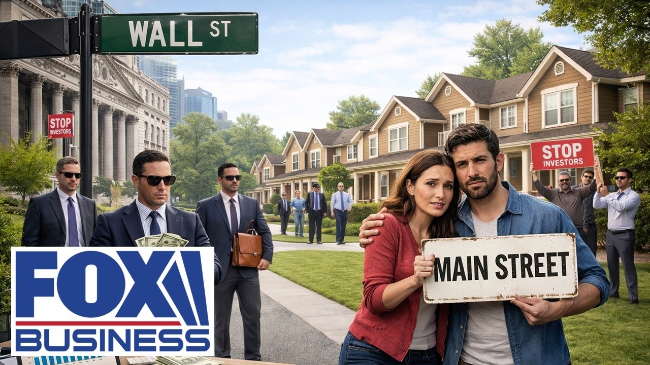 Wall Street CLASHES with homebuyers in fight for Main Street homes