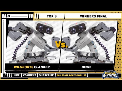 Bay State Beatdown 159 - Winners Final - Clanker (R.O.B) VS Dew2 (R.O.B) - Smash Ultimate - SSBU