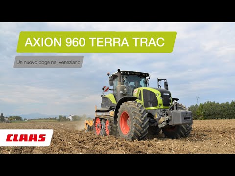 CLAAS In Campo 2020- AXION 960 TT nel veneziano